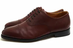グレンソン／GRENSON シューズ ビジネスシューズ 靴 ビジネス メンズ 男性 男性用レザー 革 本革 レッド ブラウン 赤 茶  LONDON ロンドン ストレートチップ レザーソール グッドイヤーウェルト製法のサムネイル