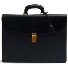 トラサルディ／TRUSSARDI バッグ ブリーフケース ビジネスバッグ 鞄 ビジネス メンズ 男性 男性用 レザー 革 本革 ネイビー 紺  バイカラーのサムネイル