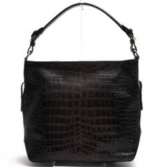 レザージュエルズ／LEATHER JEWELS バッグ ショルダーバッグ 鞄 レディース 女性 女性用 レザー 革 本革 ダークブラウン 茶 ブラウン  17J19 グラデーションカラー 肩掛け ワンショルダーバッグ クロコ型押しのサムネイル
