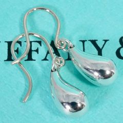 ✨極美品✨TIFFANY&Co.ティアドロップフックピアス シルバー925 両耳