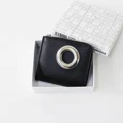 美品 今季 26SS コムデギャルソン COMME des GARCONS SILVER EYELET コインケース シルバーアイレット ブラック／【2400015080369】のサムネイル