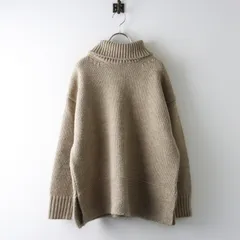 ヘブンリー HEAVENLY バルキーニットタートルネックプルオーバー ベージュ∥オーバーサイズ【2400015071657】のサムネイル