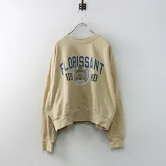 サマンサモスモス Samansa Mos2 ミニ裏毛カレッジプリント+刺繍スウェット F アイボリー／トップス カットソー 長袖【2400015073019】のサムネイル