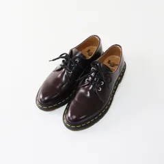 コムコム コムデギャルソン COMME des GARCONS ドクターマーチン Dr. Martens 3ホールシューズ 5｜ボルドー【2400015078847】のサムネイル