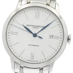 ボーム＆メルシェ Baume & Mercier M0A10215 クラシマ デイト 自動巻き メンズ 美品 保証書付き_972999のサムネイル