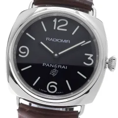 パネライ PANERAI PAM00753 ラジオミール ベース ロゴ 3デイス アッチャイオ 手巻き メンズ 保証書付き_972528のサムネイル