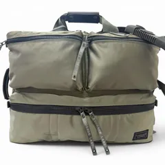 美品□LUGGAGE LABEL ラゲッジレーベル 吉田かばん 953-09255 ZONE 3WAY PACK ブリーフケース バックパック ショルダーバッグ 日本製のサムネイル
