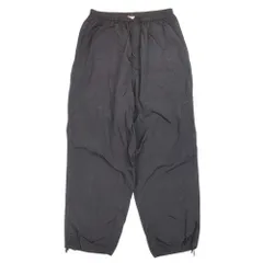美品 ATON エイトン HAND DYED NYLON OVER PANTS ナイロン パンツ トラウザー ボトムス イージー 6 こげ茶 ダークブラウン メンズ 古着 中古 USEDのサムネイル