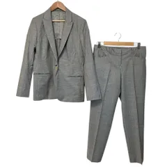 良品 Theory luxe セオリーリュクス EXECUTIVE テーラードジャケット スラックス セットアップ パンツスーツ 40・42 グレー レディース 古着 中古 USEDのサムネイル