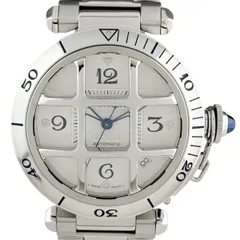 【OH済】カルティエ CARTIER パシャ グリッド W31059H3 腕時計 SS 自動巻き シルバー メンズ 【中古】のサムネイル