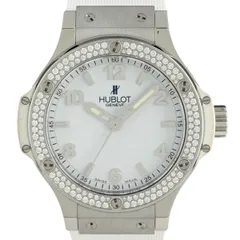 【保証書】ウブロ HUBLOT ビッグバン スチール ホワイト 361.SE.2010.RW.1104 腕時計 SS ダイヤモンド ラバー クォーツ ホワイト メンズ 【中古】のサムネイル