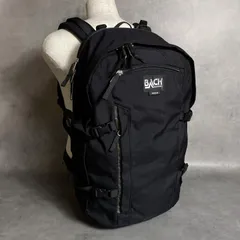 PQ589◇BACH : BIKE2B 30L◇ブラック バッハ バイクツービー バックパック リュックサックのサムネイル