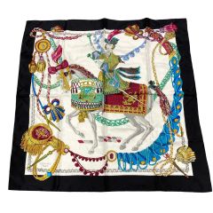 HERMES エルメス カレ90 スカーフ フランス国立乗馬学校 レア - メルカリ