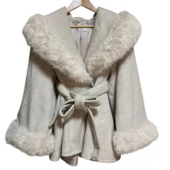 美品 25AW Darich ダーリッチ ウエストベルト プリンセスラインコート フリーサイズ ライトベージュ レディース 古着 中古 USEDのサムネイル