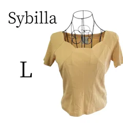 ★美品 Sybilla シビラ マスタードイエロー 半袖 Tシャツ・カットソー Lのサムネイル