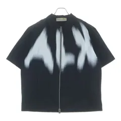 1017 ALYX 9SM (アリクス) Phantom Logo S/S Zip Shirt ジップアップ 半袖シャツ ブラックのサムネイル