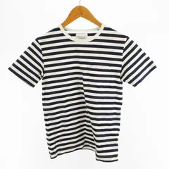 フィデリティ FIDELITY Ｓ Tシャツ 半袖 ボーダー ポケット ネイビー 紺 ホワイト 白 コットンのサムネイル