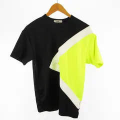 エピトミ EPTM S 半袖 Tシャツ 柄 蛍光イエロー ブラック ホワイト クルーネック トップスのサムネイル