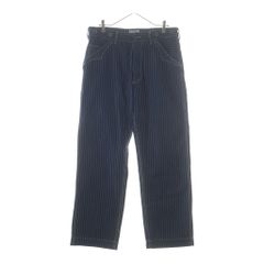 schott オールドヒッコリーデニム ブラック 32 ウォバッシュパンツ