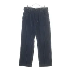 SCHOTT (ショット) OLD HICKORY DENIM PANTS ストライプ ウォバッシュ オールドヒッコリー デニムパンツ インディゴブルー 782-5911002 782-5911002のサムネイル