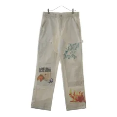 Cactus Jack カクタスジャック ×Fragment Painters トラヴィススコット フラグメント ペインターパンツ ホワイト Cactus Jack (カクタスジャック) ×Fragment Painters トラヴィス