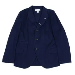 コムデギャルソンシャツCOMME des GARCONS SHIRT インディゴ染めコットンジャケット 青Lのサムネイル