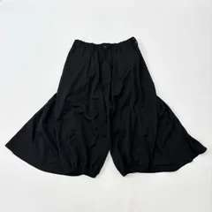 2021 2022 Yohji Yamamoto REGULATION MEN ヨウジヤマモト レギュレーション メン ウールギャバ カラス パンツ ブラック size 2 80714 0280のサムネイル