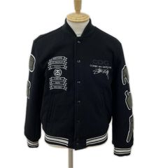 STUSSY×COMME des GARCONS スタジャン Anniversary Varsity Jacket 40