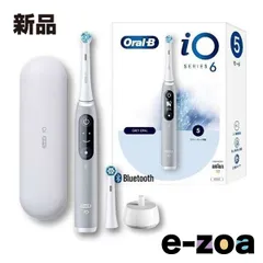 BRAUN  ブラウン オーラルB iO6 電動歯ブラシ  充電式/ホワイト iOM62I61KWT (2560897)のサムネイル