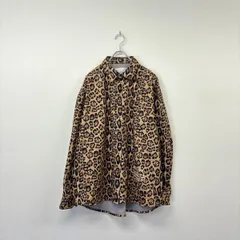 良品 SUPERTHANKS スーパーサンクス レオパード シャツ LEOPARD SHIRT サイズ L 80714 0010のサムネイル