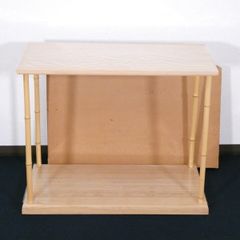 茶道具 利休好 桐木地 竹台子 組立式 紙箱付き [B34714] - メルカリ