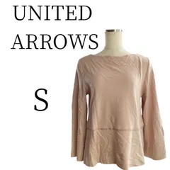 ★美品 UNITED ARROWS ユナイテッドアローズ ピンク 長袖 Tシャツ・カットソー Sのサムネイル