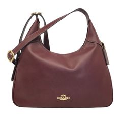 COACH【コーチ】エラ ショルダーバッグ CCE48 スムースレザー ボルドー 