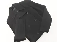 DONNA KARAN ダナキャラン ウール100% ダブルボタン ジャケット size7/黒 ◇■ レディースのサムネイル
