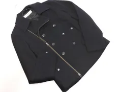 TAKEO KIKUCHI タケオキクチ ウール混 ダブル ライダース ジャケット size2/紺 ◇■ メンズのサムネイル