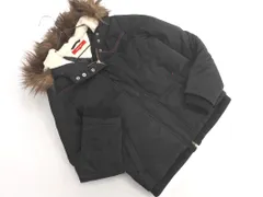 tommy girl トミーガール フェイクファー 付き ダウン ジャケット sizeS/黒 ◆■ レディースのサムネイル