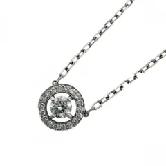 ブシュロン ネックレス レディース アバ アクセサリー ペンダント ジュエリー Au750 18金WG Boucheron K18ホワイトゴールド    ダイヤモンド 約3.5g【中古品】のサムネイル