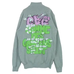 COMME des GARCONS コムデギャルソン 21aw FH-T002 SHIRT シャツ KAWS カウズ ジップアップ スウェット ジャケット グレー系 M【中古】のサムネイル