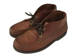 ラッセル モカシン Russell Moccasin チャッカ ブーツ 200-7 レザー 本革 ブラウン シューズ 靴のサムネイル