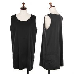 プリーツプリーズPLEATS PLEASE A-POC INSIDE カッティングノースリーブチュニック 黒3