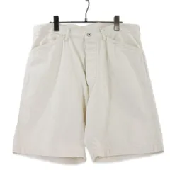 未使用 POST O'ALLS ポストオーバーオールズ SWEETBEAR SHORT 3327S-MH4 ショートパンツ ヘリンボーン mini HBT ナチュラル L  99001467のサムネイル