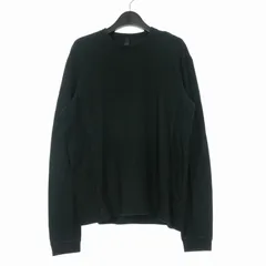 ダブルジェイケイ wjk クルーネック ロングスリーブTシャツ カットソー 長袖 L ブラック 黒 7904 cj21sのサムネイル