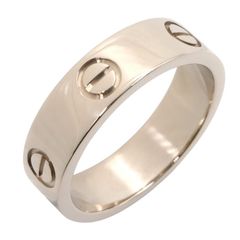 カルティエ CARTIER リング・指輪 ラブリング B4084700 K18WG（ホワイトゴールド） ラブリング レディース Used A