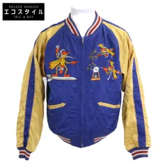 TOYS McCOY PRODUCT　トイズマッコイプロダクト　ｘ明仙縫製ｘグラムス社【美品】TMJ2501 虎ｘモスキート部隊 MARILYN MONROE SOUVENIR SUKA JACKET ON THE WAY UP リバーシブル スカジャン　XLのサムネイル