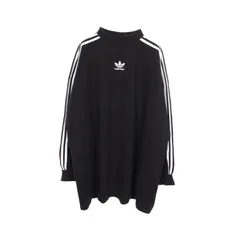 バレンシアガ BALENCIAGA カットソー BALENCIAGA × adidas ロングスリーブ ダメージ加工 コットン × adidas Tシャツ メンズ Used Aのサムネイル