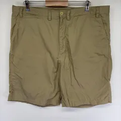 古着 ノーティカ NAUTICA パンツ チノパン ワンポイントロゴ ハーフ ショートパンツ ジップ ショートパンツ w42  ブラウン系 メンズのサムネイル