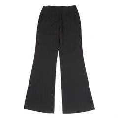 ジャンポールゴルチエ ファムJean Paul GAULTIER FEMME シャドーストライプフレアパンツ 黒40