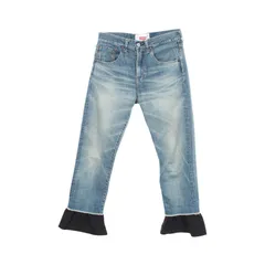 ジュンヤワタナベコムデギャルソン JUNYA WATANABE COMME des GARCONS デニムパンツ JUNYA WATANABE COMME des GARCONS MAN × Levi's フレア コットン ウール ×Levi's デニムパンツのサムネイル