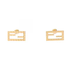 フェンディ FENDI ピアス バゲット GP（ゴールドメッキ） ピアス レディース Used Aのサムネイル