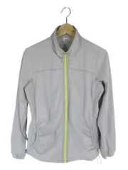 エレッセ ellesse アウター ウインドブレーカー ジャケット ジップアップ スポーツ ウェア メッシュ 無地 グレー サイズXL QQQのサムネイル